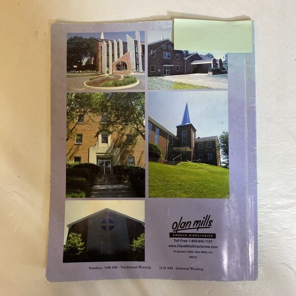 Union United Methodist Church 2003 Directory Book Belleville Illinois 16 Pages - Picture 2 of 5